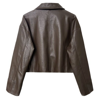 Kunstlederjacke